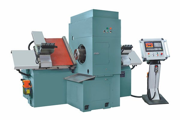 Double ended boring machine